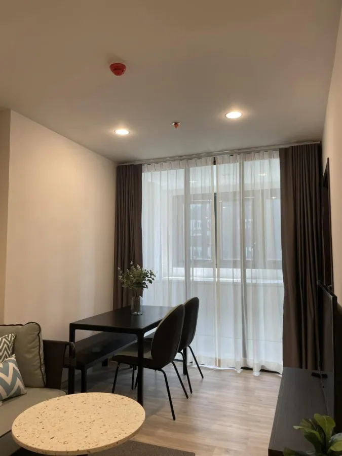 For sale or rent XT Huaikhwang ชั้น 9 วิวสวน ห้องตกแต่งเรียบง่าย แต่น่าอยู่สุดๆ มาแต่ตัวเข้าอยู่ได้เลยจ้า