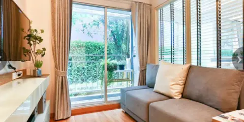 ขายดาวน์คอนโดลุมพินี LPN พาร์ค วิภาวดี จตุจักร 1 Bed ตกแต่งครบ ห้องชั้นสูง วิวเปิดโล่งเห็นสวนจตุจักร