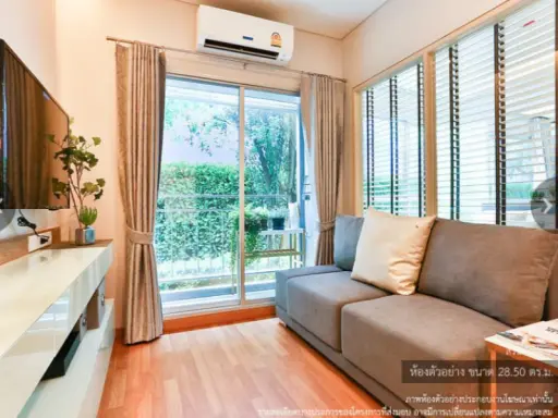 Sale down payment Lumpini Condo, LPN Park, Vibhavadi, Chatuchak, 1 Bed, fully furnished, high floor room, open view overlooking Chatuchak Park. images