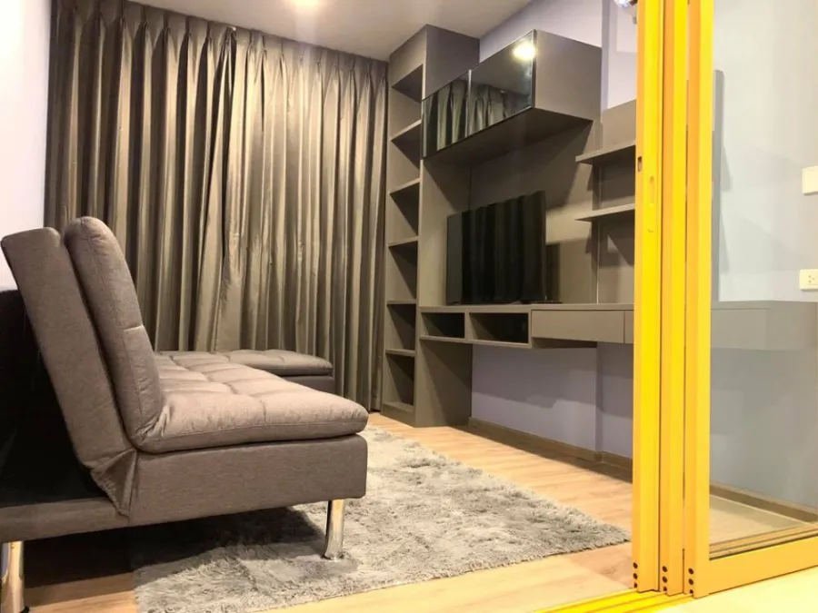 Condo for rent, The Base Sukhumvit 50, near BTS On Nut, fully furnished, easy to travel, hurry to reserve!!