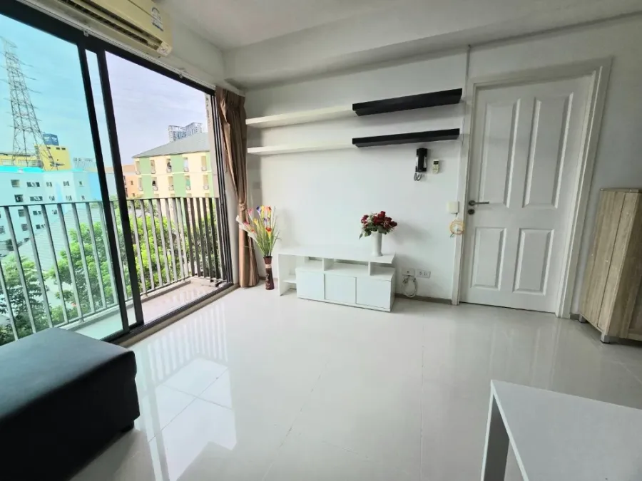 Condo for rent: Fuse Mobius Ramkhamhaeng Station, large room, comfortable living, plenty of usable space, everything you need in one place, move in no