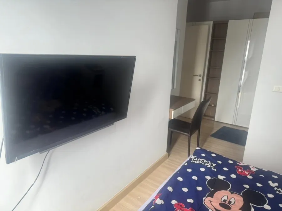 For sale or rent: The Niche Mono Ratchavipha, 22nd floor, fully furnished room, just carry your bag and move in immediately. Hurry and reserve now