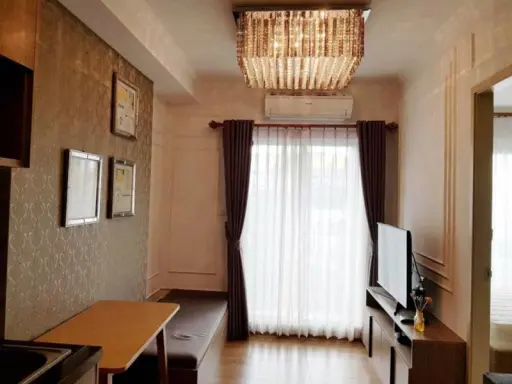 OMG!! ห้องนี้แต่งสวยมาก หรูหรา เฟอร์ครบ พร้อมเข้าอยู่ ขาย ให้เช่า Chapter One The Campus Ladprao Soi 1
