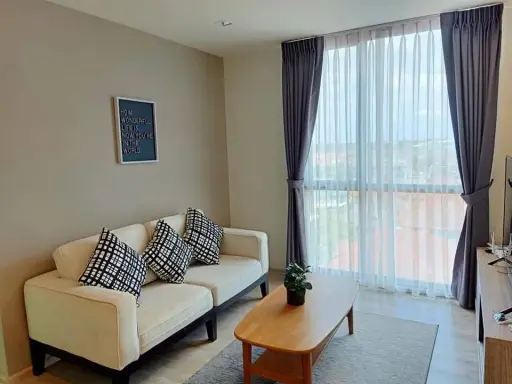 For rent: Chamber Cher Ratchada-Ramintra, 43 sq m. room, 2 bedrooms, fully furnished + appliances, don't miss out!