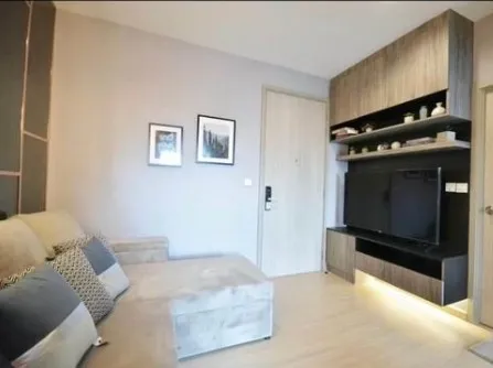 ให้เช่า Whizdom Connect Sukhumvit ตกแต่งครบ Built In จัดเต็มทั้งห้อง หิ้วกระเป๋าได้เลยจ้า