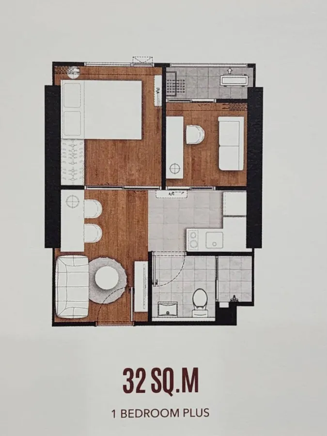 Down payment sale, The Livin Ramkhamhaeng, swimming pool view. If you are interested in becoming an owner, hurry up and reserve it. Don't miss it. Hur