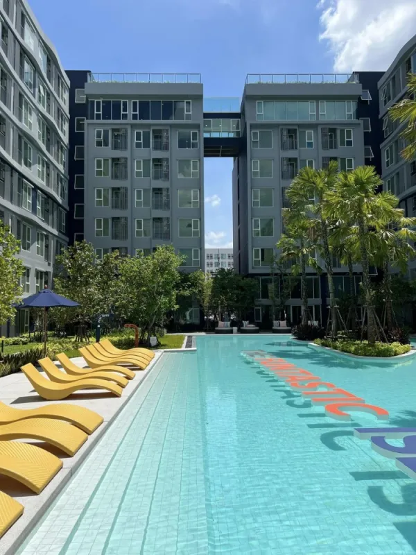 ให้เช่า Kave Town Island ห้อง 1 Bed Plus วิวสระ โซนสระสวย สนใจรีบจองเลย ก่อนหลุดมือ
