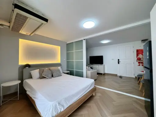 ให้เช่า Ratchada City 18 ห้องแต่งสวยคุมโทน บิวท์อินเฟอร์นิเจอร์อย่างดี ทำเลดี จองด่วน images