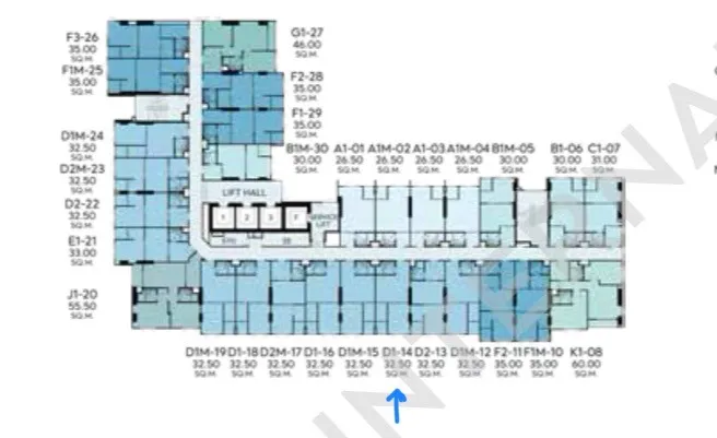 ขายดาวน์ ASPIRE Vibha-Victory ชั้น 16 ตำแหน่งดีที่สุดของชั้น รีบจับจองเลย อย่ารอช้า ด่วนๆ