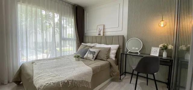 ขาย ให้เช่า คอนโด แอสปาย รัตนาธิเบศร์ 2 ห้องแต่ง Buit-In สวยมาก สไตล์มินิมอล น่าอยู่สุดๆ รีบจองเลย images