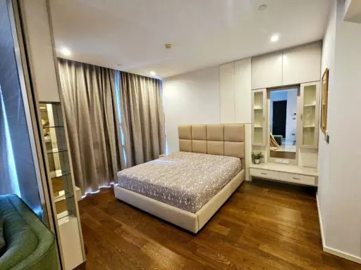 For rent: The Bangkok Sathorn, 19th floor, good view, beautiful room, fully furnished, ready to move in, book now, don't miss out. images