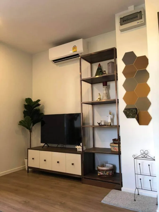 ขาย คอนโด เดอะ เนสท์ สุขุมวิท 64 ตกแต่งโทนสีขาว พื้นที่ใช้สอยเยอะ เฟอร์นิเจอครบ ขนาดนี้ ต้องรีบเลย