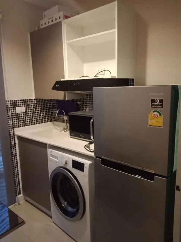 Condo for rent Metro Luxe Kaset (near BTS Kasetsart University) with furniture + electrical appliances.