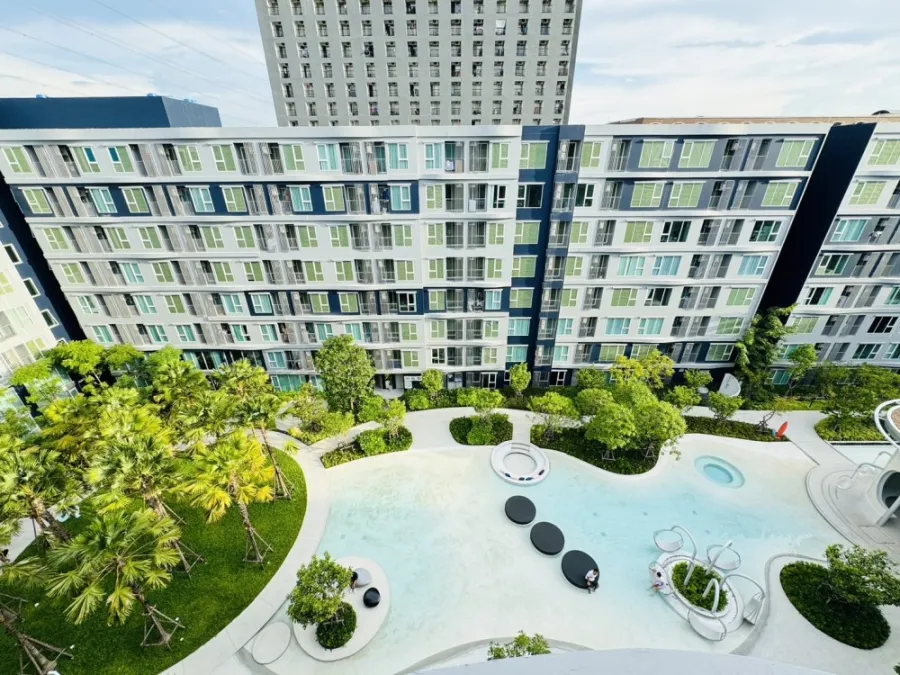 ให้เช่า Kave Town Island ชั้น 8 วิวใน ห้องสวย จัดเต็ม บอกเลยว่า น่าอยู่สุดๆจองเลย ด่วนๆ