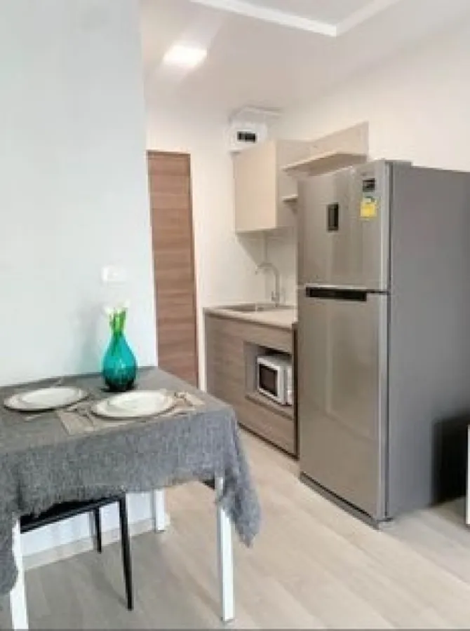 ให้เช่า Plum Condo Saphanmai Station ห้องน่าอยู่ โทนสีขาวดูสะอาดตา อยู่แล้วสบายใจ ไม่จองแล้วจะเสียใจ