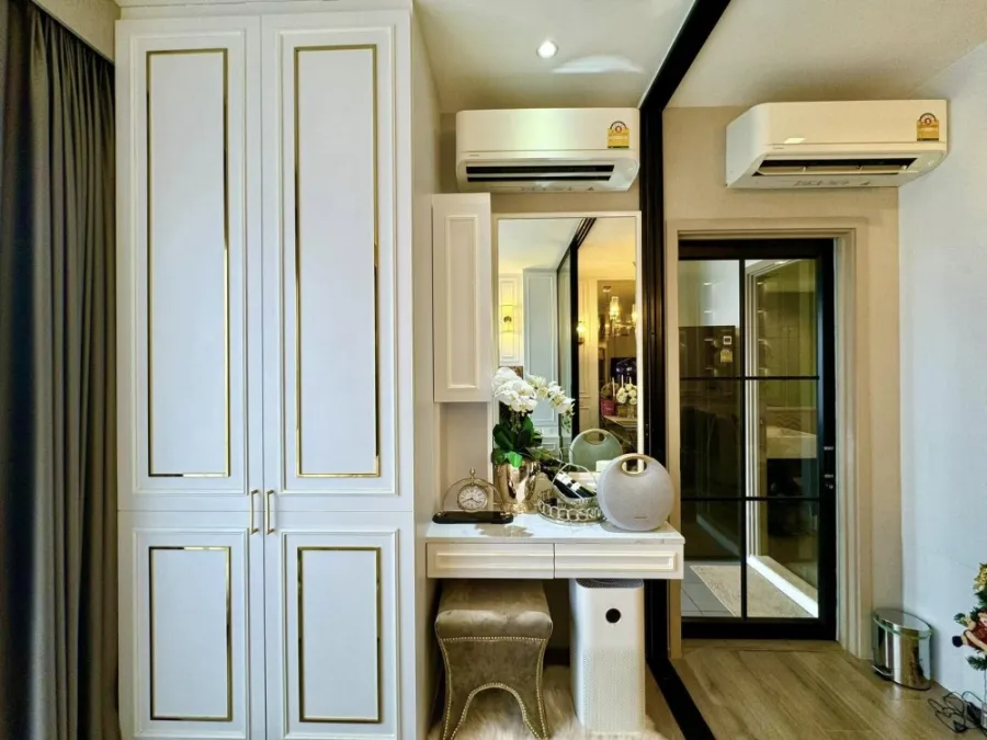ขายคอนโด The politan rive ตำแหน่งห้องดีที่สุด Built-in Luxury style รีบมาซื้อเลย อย่าพลาดโอกาส