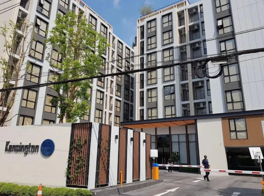 Condo for sale, Kensington, Phahon Yothin 63, bright and airy room. Plus everything is complete. Book now. Hurry up.