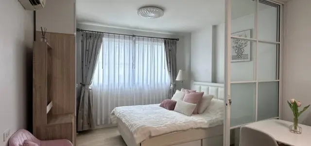 ให้เช่า D Condo Onnut-Suvarnabhumi ห้องกั้นแยกเป็นสัดส่วน แบ่งโซนชัดเจน ราคาอย่างโดน จองเลย images
