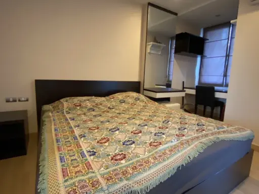 For rent!! Tree Condo Ekkamai (Sukhumvit 40), 4th floor, beautiful room, fully furnished, ready to move in immediately. Reserve now!! images