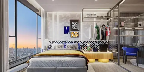 ขายดาวน์ Aspire Huai Khwang ชั้น 29 โครงการดี ทำเลน่าอยู่ สนใจเป็นเจ้าของ รีบจองเลย