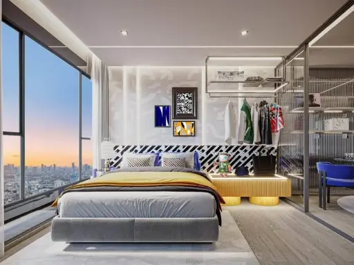 ขายดาวน์ Aspire Huai Khwang ชั้น 29 โครงการดี ทำเลน่าอยู่ สนใจเป็นเจ้าของ รีบจองเลย
