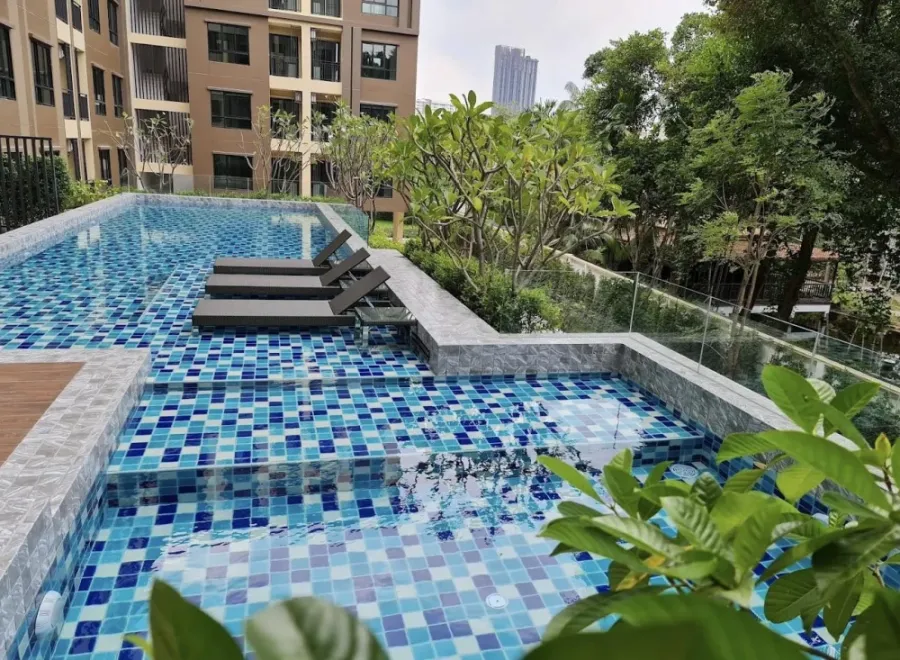 For rent: Green Ville 2 Sukhumvit 101, ready to move in, furnished, shady, no blocked view. If you don't book, you'll miss out++