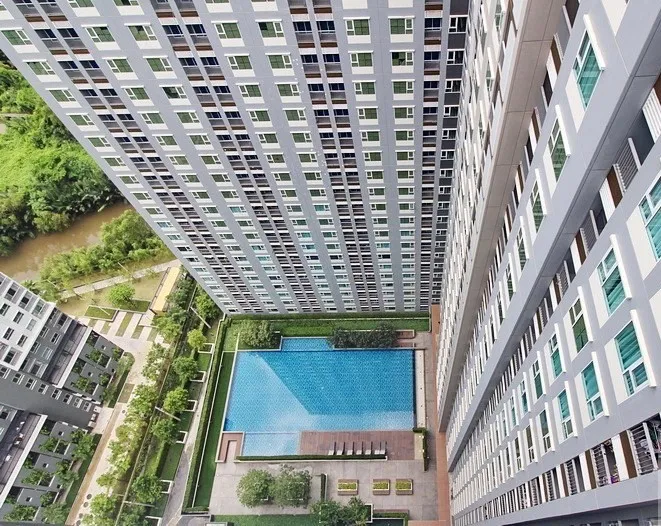 ขาย Aspire Erawan ห้องกว้างมีพื้นที่ใช้สอยเยอะ ทำเลดี เห็นวิวสระว่ายน้ำ ไม่จองไหวหรอ