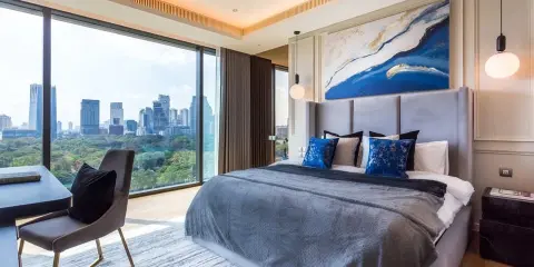 ✨🌿 ให้เช่า คอนโด Sindhorn Tonson ห้องหรู Ultra Luxury ติดสวนลุมพินี 🌿✨