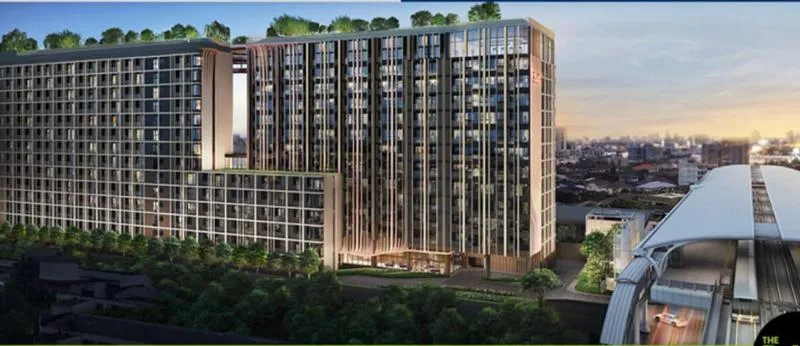Sale down payment The Base Saphanmai 1 bed north, no sun, the room is high from the station up, calm, hurry up