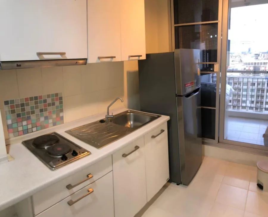 For rent!! Condo Life at Ratchada-Sutthisan, 12th floor, new room, fully furnished, definitely in this room!!