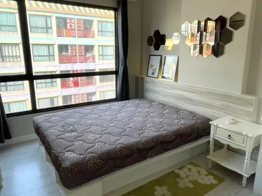 Condo for rent with style @ Sukhumvit-Bangna, high floor, pool view, good atmosphere, fully furnished, book now! images
