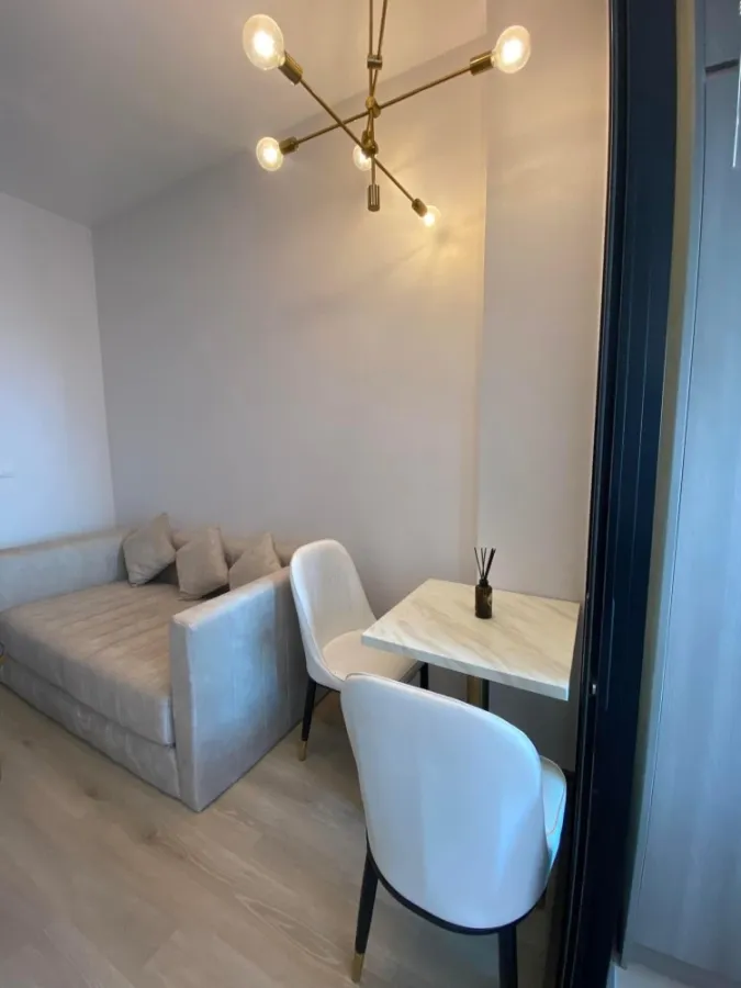 Urgent sale!! Condo Knightsbridge Prime On Nut, 33rd floor, Chao Phraya River view, fully furnished room, book now!!