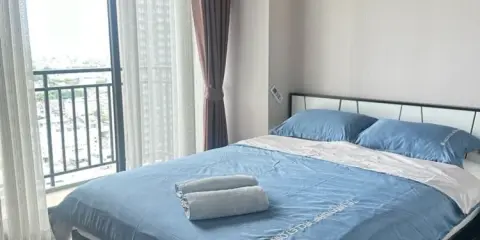 ให้เช่า Supalai Loft @ Talat Phlu Station ชั้น 25 ห้องแต่งครบ พร้อมอยู่ จองเลย ด่วนๆ
