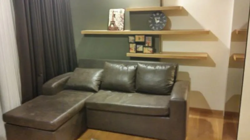 For rent Abstracts Phahon Yothin Park, beautiful view, built-in furniture, 2 bedrooms, 1 bathroom, complete electrical appliances. Can't miss it!