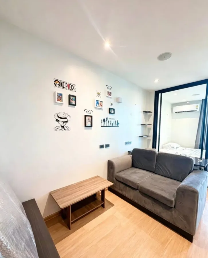For sale or rent: The Matt 1 Sathorn - Tha Phra condo, corner unit, quiet and private. Book now! Don't miss this opportunity.