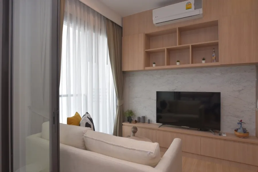 For rent!! Condo M Chatuchak, 29th floor, Building A, brand new room. fully furnished Ready to move in, book now!!