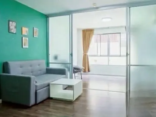 ขาย D Condo Campus Resort Ratchapruek – Charan 13 1 ห้องนอน 1 ห้องน้ำ ตกแต่งคุมโทน เฟอร์ครบ ห้ามพลาด images