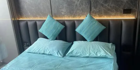 For sale Politan aqua ชั้น26 วิวแม่น้ำ แต่งห้องสไตล์ dark luxury egyptian ซื้อเลยจ้า