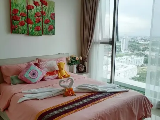 ให้เช่า Riviera Jomtien Pattaya คอนโดสะอาด อบอุ่น ชั้น 34 สูงมากๆ สนใจจองเลย
