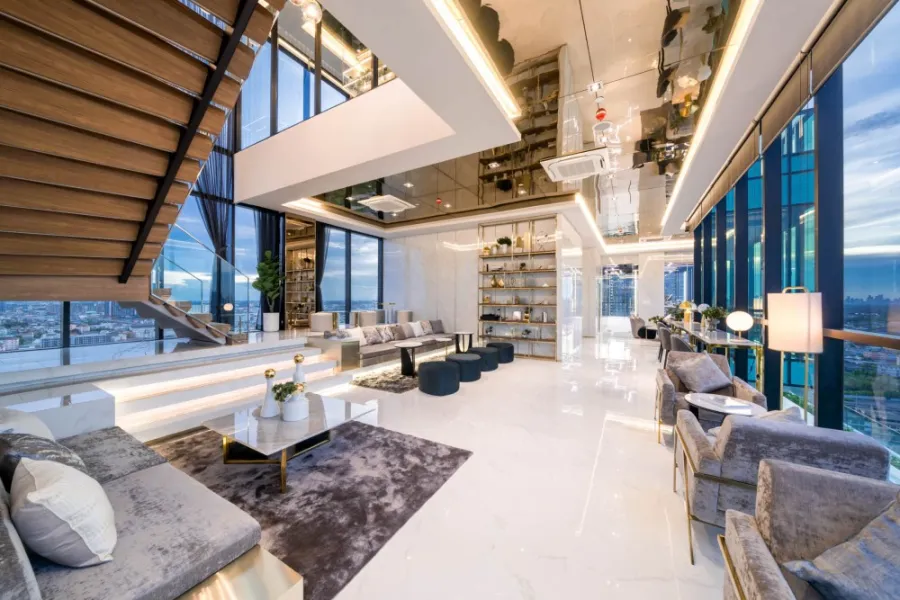 Condo sales down Knightsbridge Collage Sukhumvit 107 Duplex room size 42.20 upstairs, book now !!!