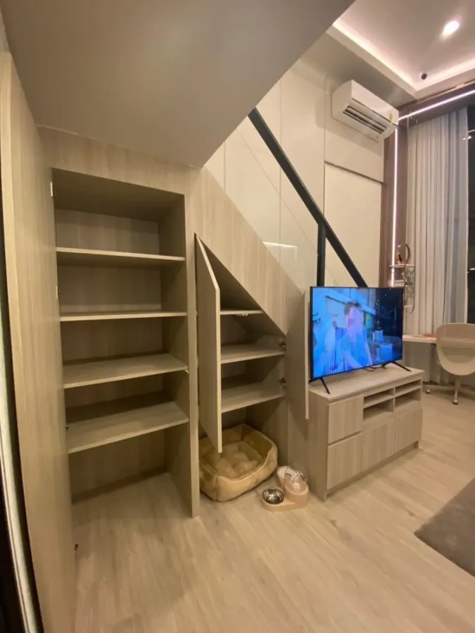 Down payment for sale, Origin Place Phetkasem, 16th floor, BTS view, Duo Space room, if interested in owning it, reserve quickly.