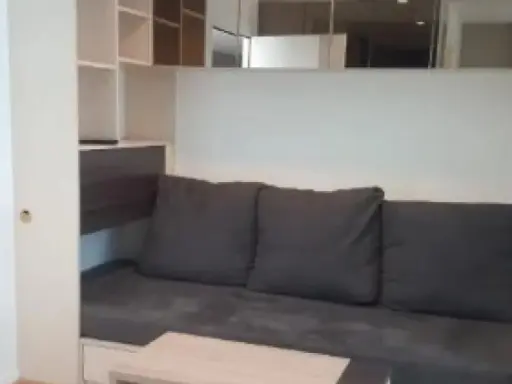 Condo for rent, Lumpini Ville Nakhon In-River View, corner room, high floor, clear view, built-in, fully furnished, book now