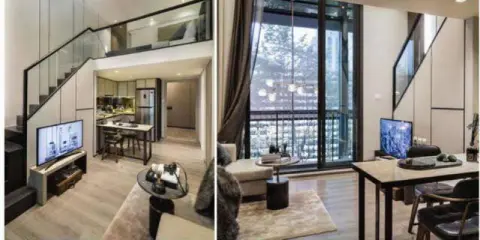 ขาย The Reserve พหล-ประดิพัทธ์ ห้อง Loft A1 ชั้น 12 ทิศเหนือ วิวโล่ง 28.40 ตรม.