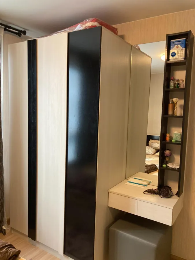 ขาย พลัมคอนโด พหลโยธิน 89 ห้องกว้าง เฟส4 ชั้น 3 มีทุกอย่างครบ หิ้วกระเป๋าเข้าอยู่ได้เลยจ้า