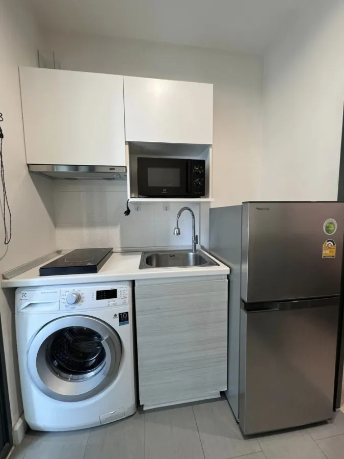 For sale, for rent, Condo Metro Sky Prachachuen, ready to move in, fully furnished, electrical appliances, hurry up and reserve now.