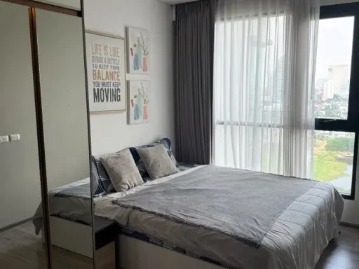 For rent: KnightsBridge Collage Sukhumvit 107, 1 bedroom, 1 bathroom, fully furnished. Book now!