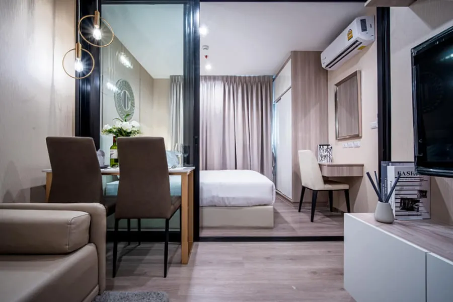 ให้เช่าคอนโด The Base เพชรเกษม ห้องแต่งสวย Built in ทั้งห้อง มีครบจบทุกอย่าง ไม่ควรพลาดห้องนี้
