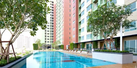 ให้เช่า คอนโดลุมพินี เพลส สุขสวัสดิ์-พระราม 2 ห้องสวย เฟอร์นิเจอร์ครบ พร้อมอยู่ รีบเลย
