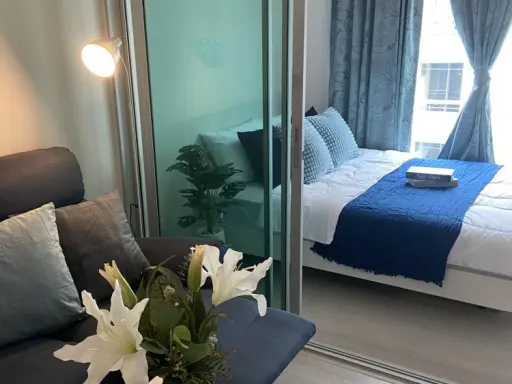 For sale: Plum Condo Ramkhamhaeng 60 Interchange, 1 bedroom, fully furnished, good price, book now, don't delay.