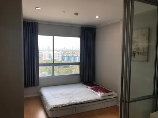 For rent urgently!! Condo Lumpini Place Srinakarin-Huamark Station, high floor, good location, convenient transportation, don't miss it!!